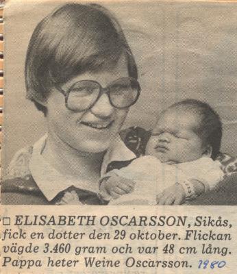 1980 elisabeth oscarsson