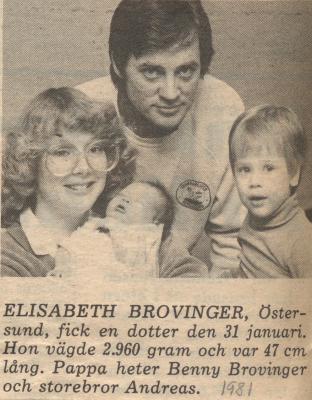 1981 benny brovinger
