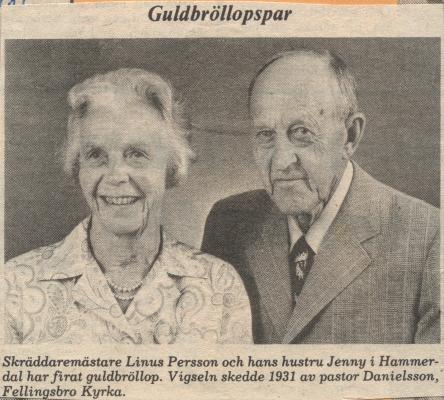 1981 guldbröllop linus persson