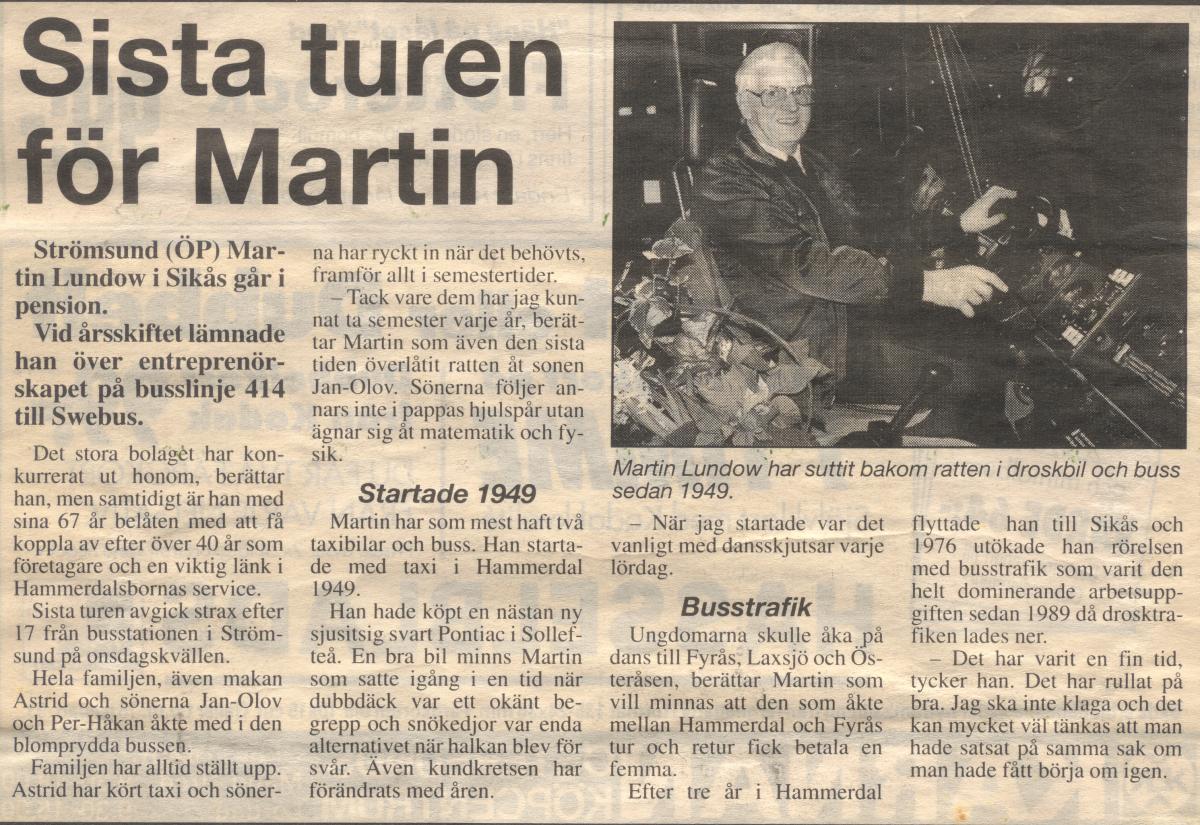 martin lundow 1993