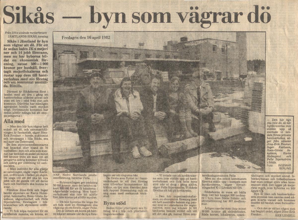 sikås - byn som vägrar dö 1982